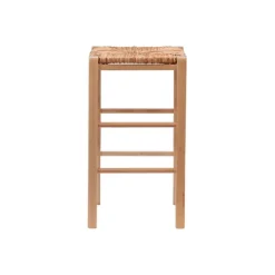 Wood Seagrass Backless 2-Pc. Counter Stool Set-Kirkland's Home Best Sale