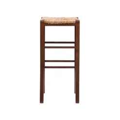 Wood Seagrass Backless 2-Pc. Bar Stool Set-Kirkland's Home Discount