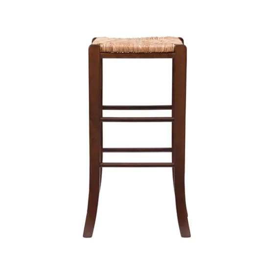 Wood Seagrass Backless 2-Pc. Bar Stool Set-Kirkland's Home Discount