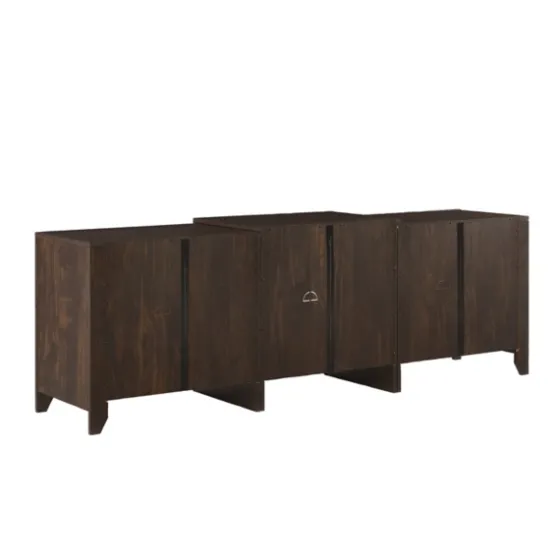 Wood 6-Shelf Media Cabinet-Kirkland's Home Fashion