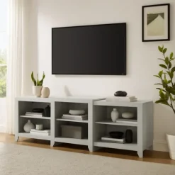 Wood 6-Shelf Media Cabinet-Kirkland's Home Best