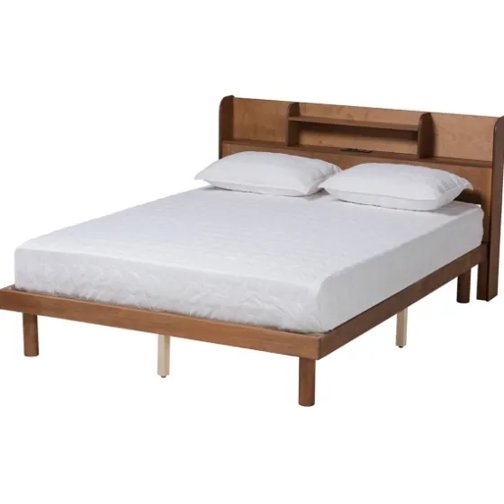 Wood Shelves Full Platform Bed-Kirkland's Home New