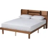 Wood Shelves Queen Platform Bed-Kirkland's Home Shop
