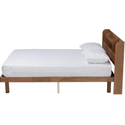 Wood Shelves Queen Platform Bed-Kirkland's Home Shop