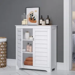 Wood Shutter 2-Door Cabinet-Kirkland's Home New
