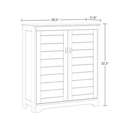 Wood Shutter 2-Door Cabinet-Kirkland's Home New