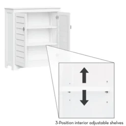 Wood Shutter 2-Door Cabinet-Kirkland's Home New