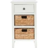 Wood Side Table With Baskets-Kirkland's Home Discount