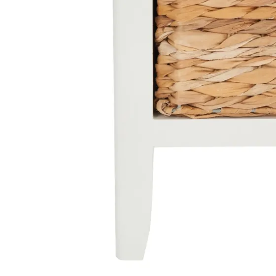 Wood Side Table With Baskets-Kirkland's Home Discount