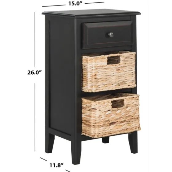 Wood Side Table With Baskets-Kirkland's Home Online
