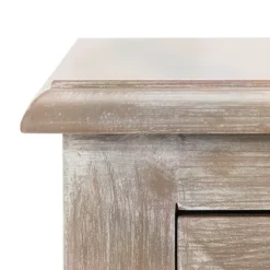 Wood Side Table With Baskets-Kirkland's Home Flash Sale
