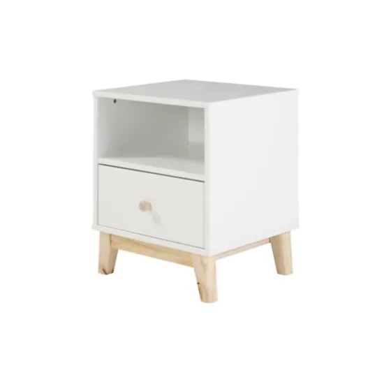 Wood Single Drawer Footed Nightstand-Kirkland's Home Discount
