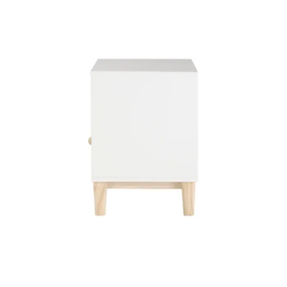 Wood Single Drawer Footed Nightstand-Kirkland's Home Discount