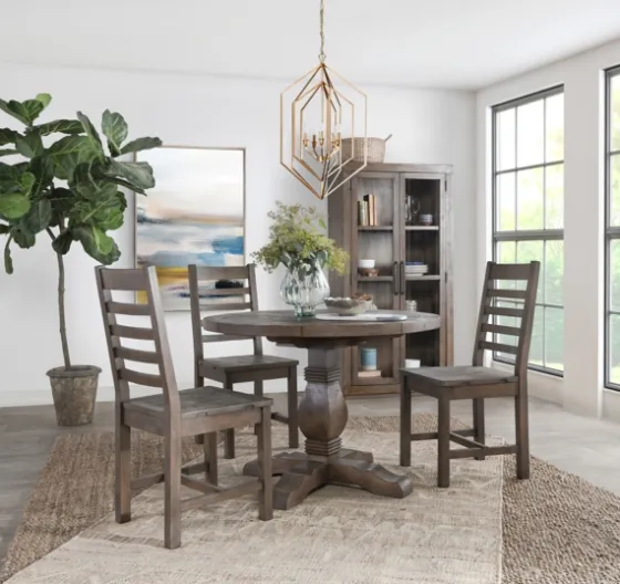 Wood Slatted Back Dining Chair-Kirkland's Home Best Sale