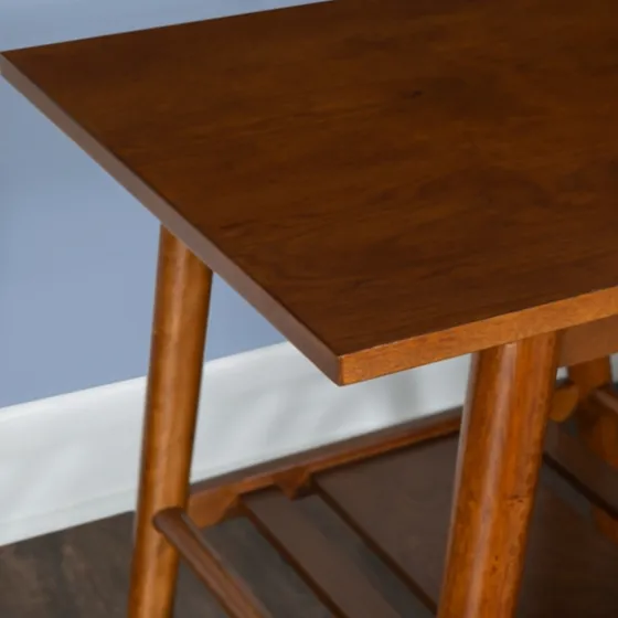 Wood Slatted Bottom Shelf Coffee Table-Kirkland's Home Sale