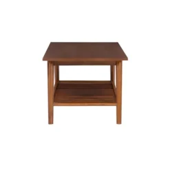 Wood Slatted Bottom Shelf Coffee Table-Kirkland's Home Sale