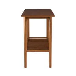 Wood Slatted Bottom Shelf Console Table-Kirkland's Home Hot
