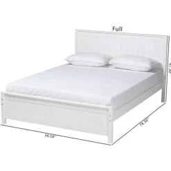 Wood Slatted Full Bed Frame-Kirkland's Home Cheap