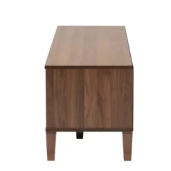 Wood Slatted Midcentury Tv Stand-Kirkland's Home Fashion