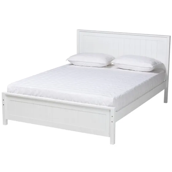 Wood Slatted Queen Bed Frame-Kirkland's Home Outlet