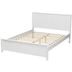 Wood Slatted Queen Bed Frame-Kirkland's Home Outlet