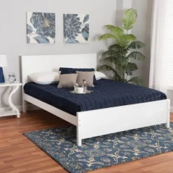 Wood Slatted Queen Bed Frame-Kirkland's Home Outlet