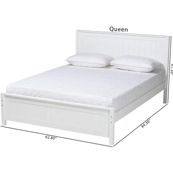 Wood Slatted Queen Bed Frame-Kirkland's Home Outlet
