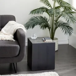 Wood Square Accent Table-Kirkland's Home Sale