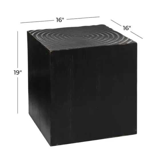 Wood Square Accent Table-Kirkland's Home Sale