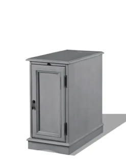 Wood Storage And Charging Accent Table-Kirkland's Home Fashion