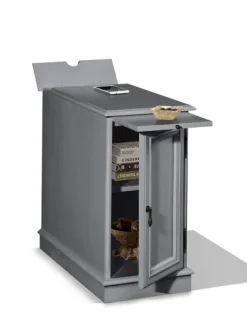Wood Storage And Charging Accent Table-Kirkland's Home Fashion