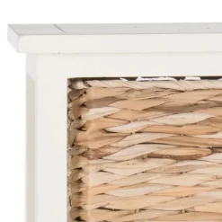 Wood 5-Tier Basket Storage Shelf-Kirkland's Home Clearance