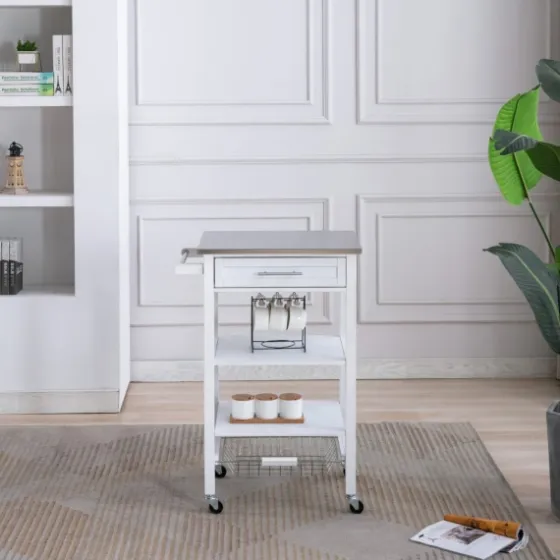 Wood 2-Tier Kitchen Cart-Kirkland's Home Best