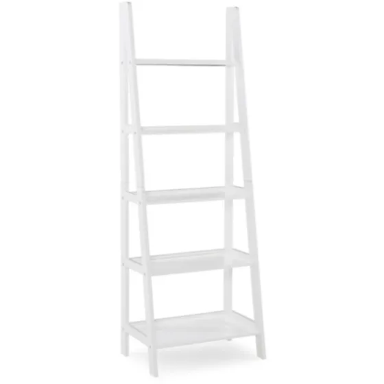 Wood 5-Tier Ladder Bookshelf-Kirkland's Home Discount