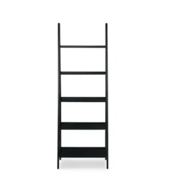 Wood 5-Tier Ladder Bookshelf-Kirkland's Home Clearance