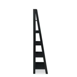 Wood 5-Tier Ladder Bookshelf-Kirkland's Home Clearance