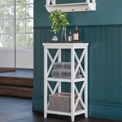 Wood 2-Tier Storage Shelf-Kirkland's Home Flash Sale