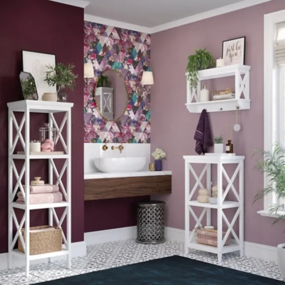 Wood 2-Tier Storage Shelf-Kirkland's Home Flash Sale