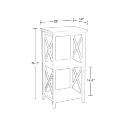 Wood 2-Tier Storage Shelf-Kirkland's Home Flash Sale