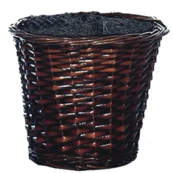 Wood Trunk Ficus Bush In Rattan Basket-Kirkland's Home Outlet