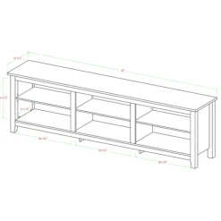 Wood Tv Stand, 70 In.-Kirkland's Home Cheap
