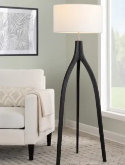 Wood Wishbone Floor Lamp-Kirkland's Home Fashion