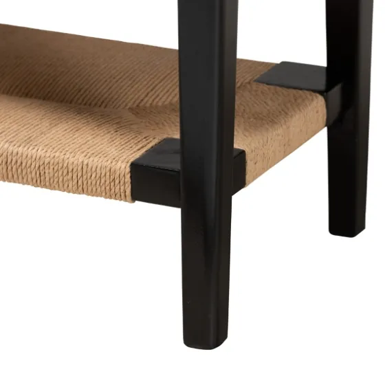 Wood Woven Shelves Console Table-Kirkland's Home Outlet