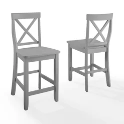 Wood X-Back Counter Stools, Set Of 2-Kirkland's Home Flash Sale