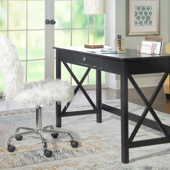 Wood X-Sides Desk-Kirkland's Home Store