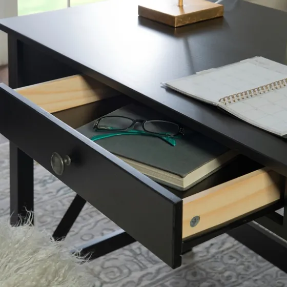 Wood X-Sides Desk-Kirkland's Home Store