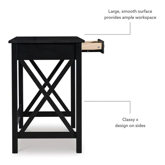 Wood X-Sides Desk-Kirkland's Home Store