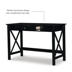Wood X-Sides Desk-Kirkland's Home Store