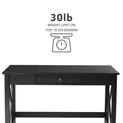 Wood X-Sides Desk-Kirkland's Home Store