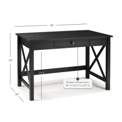 Wood X-Sides Desk-Kirkland's Home Store